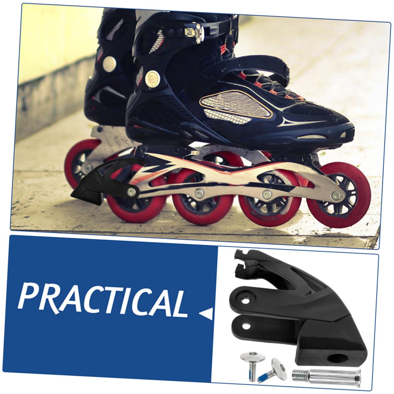 YARNOW Gli Accessori per Freni Sono Le Borse per Pattini Sono Le Borse per Pattini I Pattini da Ghiaccio Sono Le Scarpe da Pattinaggio Sono I Fermi dei Freni per Pattini Sono Le Scarpe