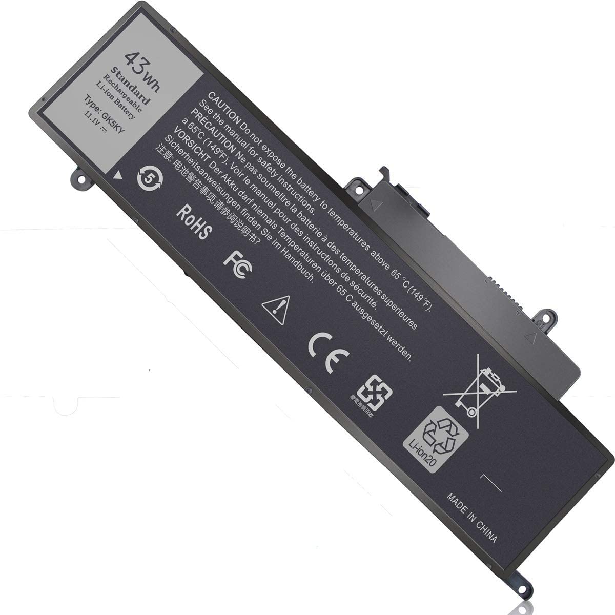 WISTAR GK5KY Laptop Battery for Dell Inspiron 13 7000 Series 7348 Battery (B09XK6RZS6) Amazon Price History, Amazon Price Tracker