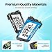822XL Ink Cartridges Remanufactured Replacement for 822XL Ink Cartridges Combo Pack for 822 XL Use with Workforce Pro WF-3820 WF-4820 WF-4830 WF-3823 WF-4834 (Black Cyan Magenta Yellow)