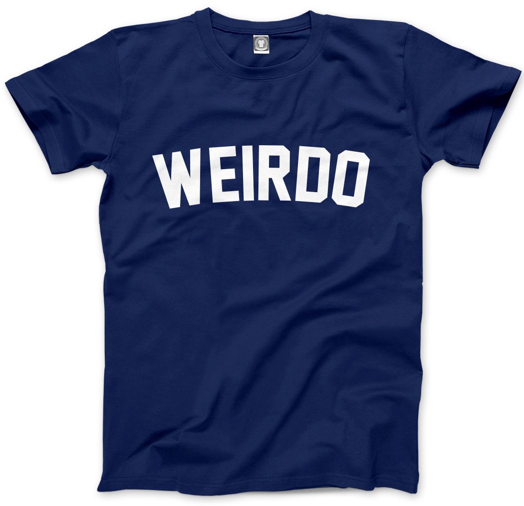 Hotscamp Men's Navy Weirdo Unisex T-Shirt - Small