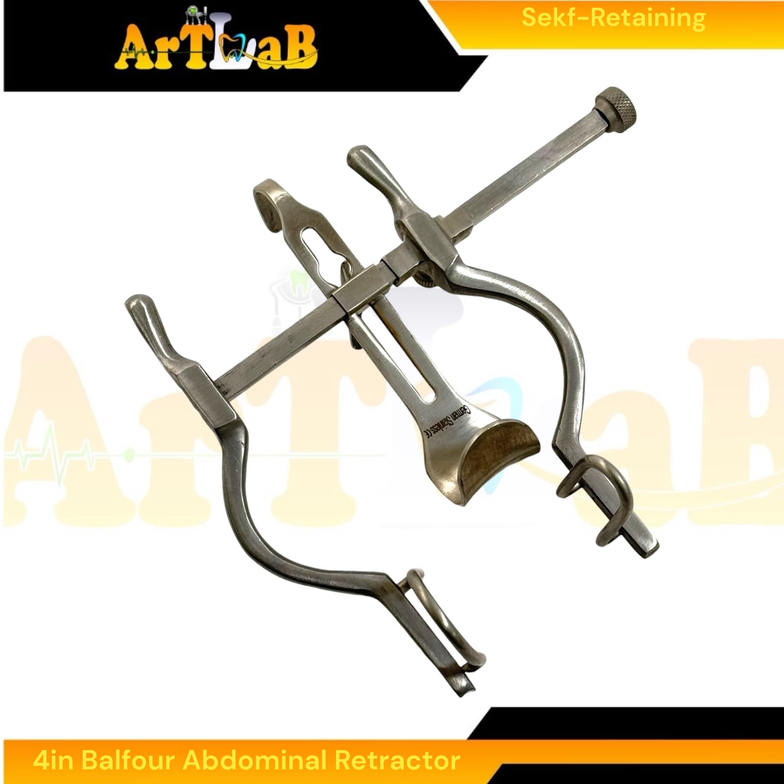 Abdominal Retractor Spread Tool Self-Retaining Balfour Retractor 4
