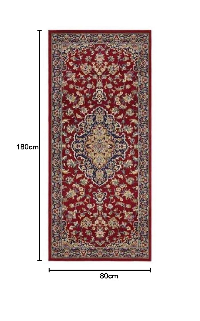 IKEA Vedbak 80 x 180 cm Low Pile Rug, Multi-Colour : Amazon.de
