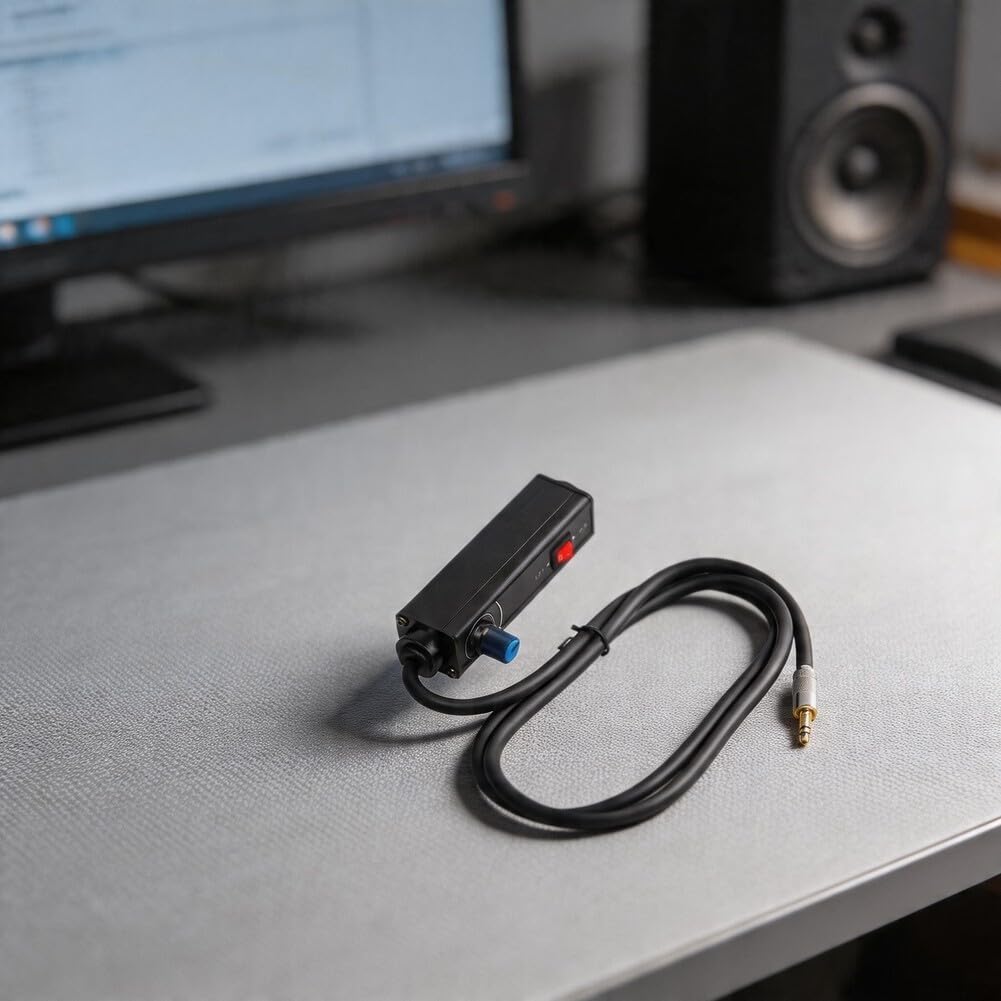 Eslabón separador de masa de audio de 3,5 mm, conector jack de 3,5 mm, reducción de ruido, aislador de audio de 3,5 mm, conector jack de 3,5 mm, conector compacto