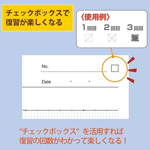 Miniatura 5 de KOKUYO Cuaderno de campus para temas de ciencias, punto B de 0.236 in a rayas, semi-B5, 30 hojas, 35 líneas, paquete de 5, 5 colores, importación de