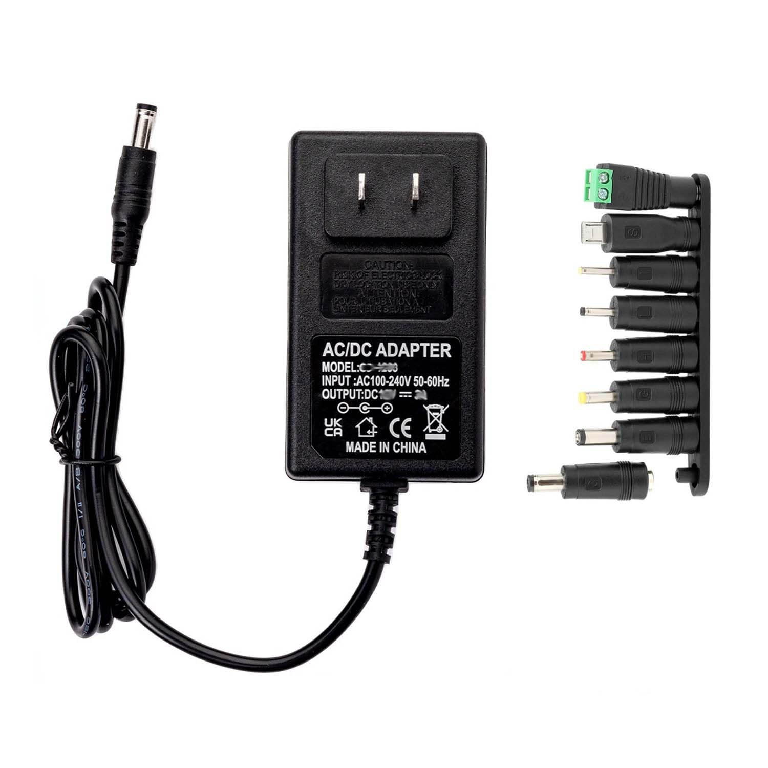 6 V Multipurpose AC To DC Adapters 6v Dc Adapter Replacement 6V 1000mA ...