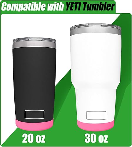 Miniatura 3 de Funda para maletero más segura para vaso YETI de 20 onzas, 30 onzas, protección inferior de silicona y menos ruido para taza de café, accesorios de