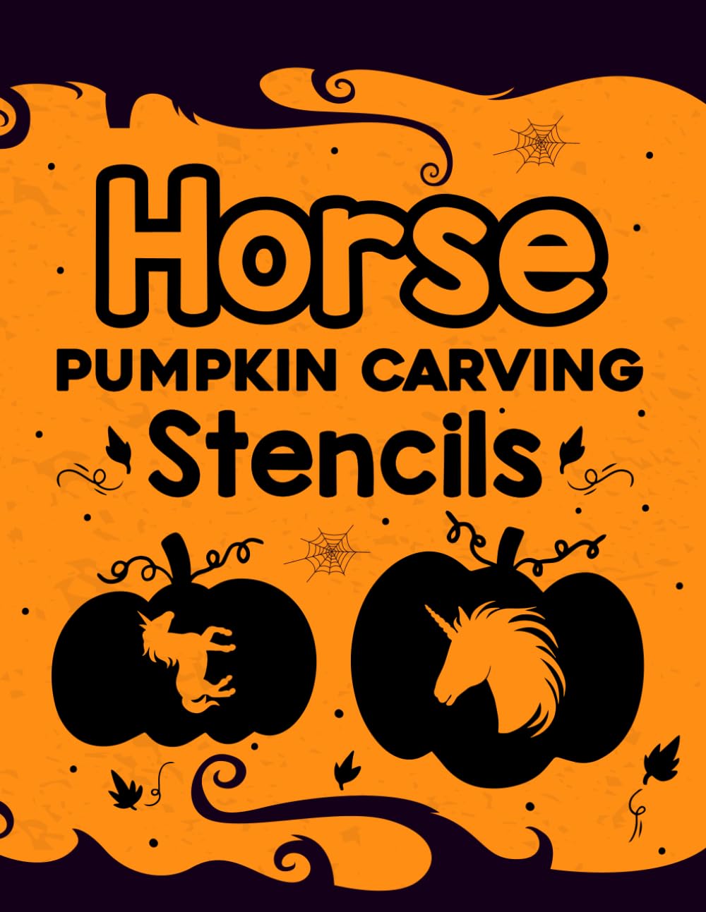 Horse Pumpkin Carving Stencils: 30 Halloween Templates for Carving Pumpkins | Decorating Stencil and Painting Crafts for Adults & Teens