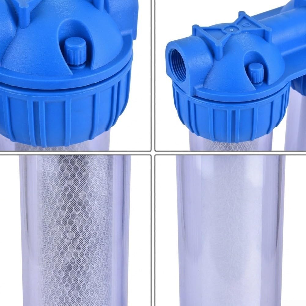 Zweistufen Wasserfilter 31,5x27cm für Farmen Robust(3/4inch)