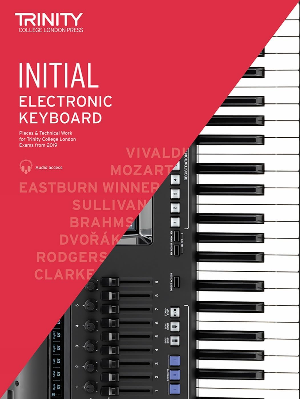 Trinity College London Electronic Keyboard Exam Pieces & Technical Work 2019–2022: Initial Grade