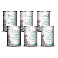 MjAMjAM - Cibo umido premium per gatti - DUO di anatra tenera e pesce d'acqua dolce con carote