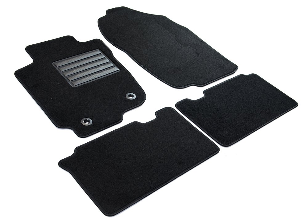 MDM SP-4121 Floor Mats Velour Car Mat Suitable for Toyota RAV4 IV 03.2013>2016
