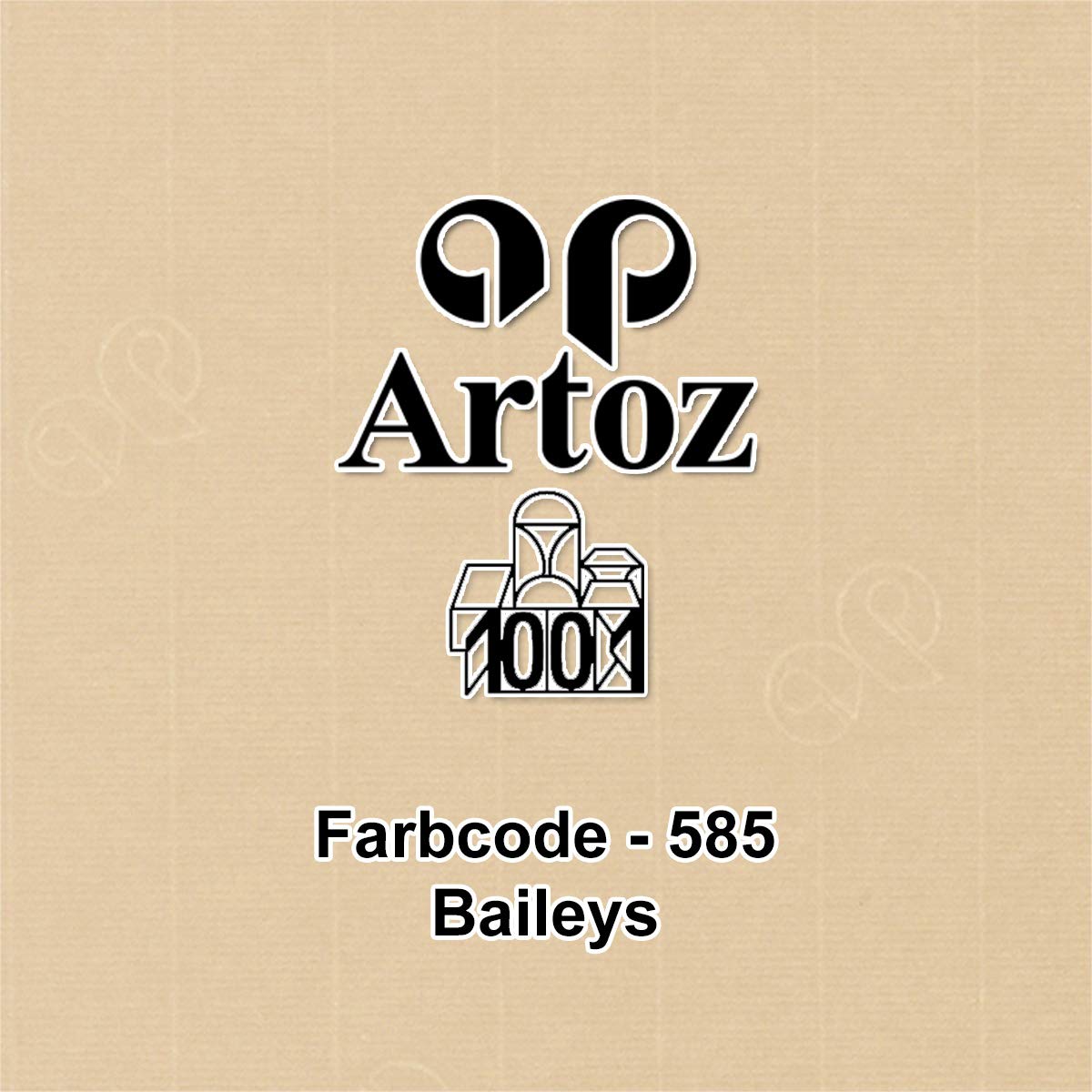 ARTOZ 200 x koperty DIN C5 beżowe (Baileys) – 229 x 162 mm, koperta bez okienka – koperty samoprzylepne – seria ARTOZ 1001