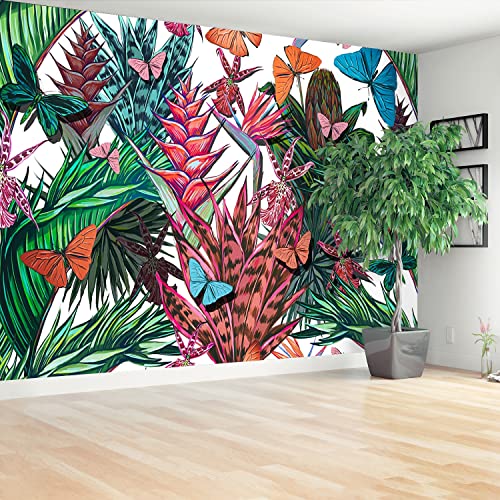 Papier Peint Floral Camouflage Tulup 250x104cm pour Salon et Chambre Moderne - 3