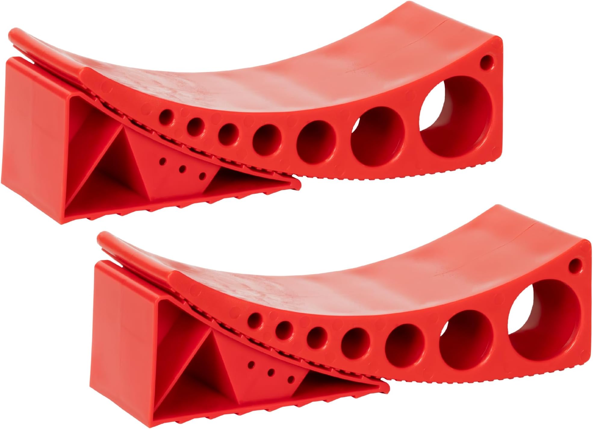 Andersen Hitches 2-Pack Camper Leveler Blocks for RVs and Trailers Up to 30000 lbs Precise 1/2 to 4 Inch Leveling Made in USA