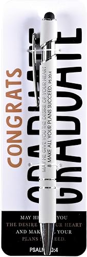 Dicksons W-544 Congrats Graduate Desire Of Your Heart Encouraging White And Blac