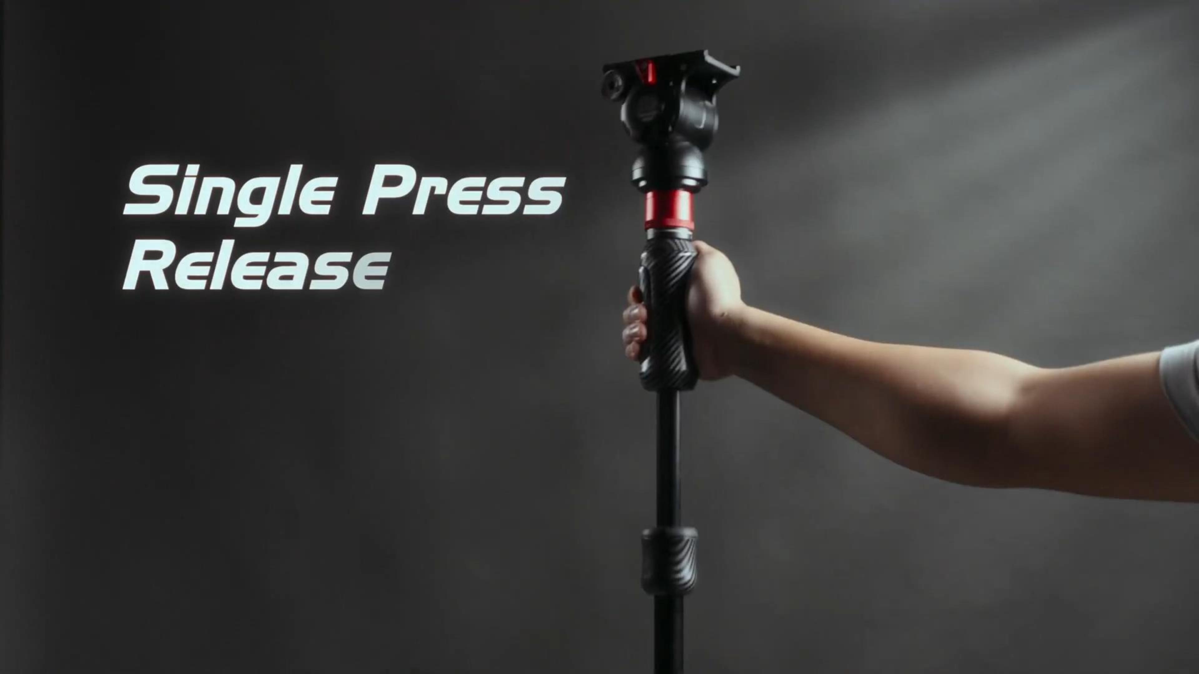 Amazon.com : IFOOTAGE Cobra 3 Strike Monopod A150S-Ⅲ with Fluid