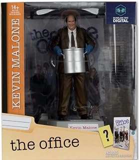 Kevin Malone (Movie Maniacs: The Office) 6" Posed Figure with McFarlane Toys Digital Collectible