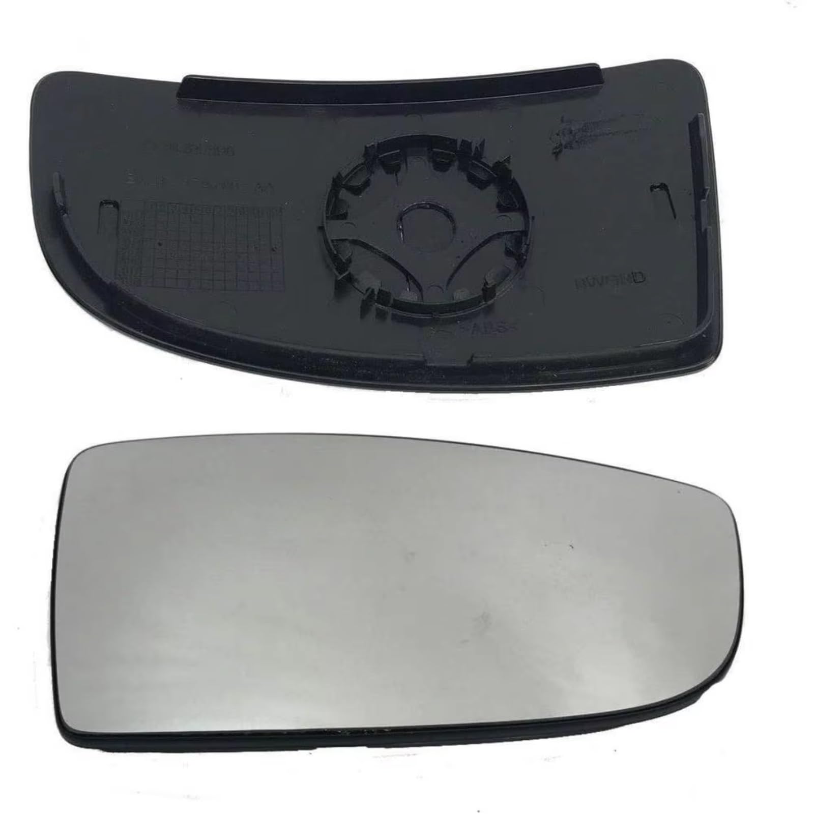 Vitre Retroviseur Gauche Compatible Avec Ford Pour Transit Pour MK8 2004 – 2020 Miroir D'aile Porte Inférieure Verre Rétroviseur Recul Côté Conducteur Droit Convexe