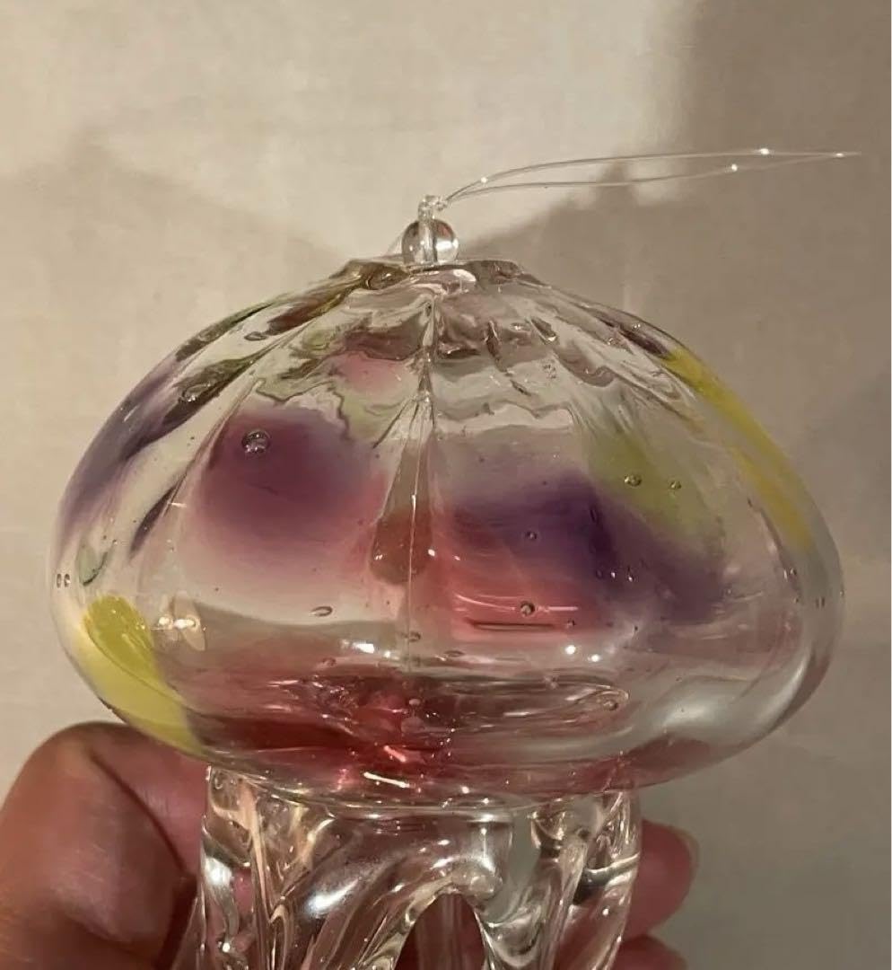 Amazon.co.jp: TAKU GLASS クラゲ風鈴 くらげ タクグラス②