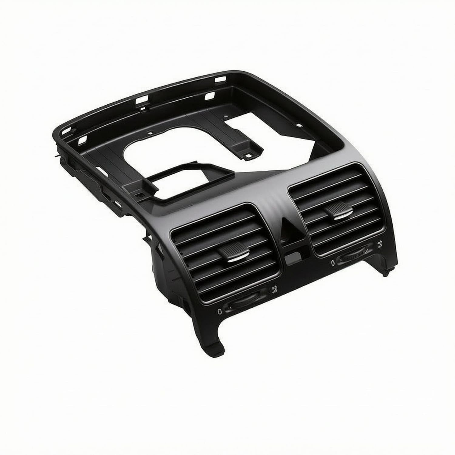 adjustable slats center dash air vent panel rectangular center | car interior part | comfortable | abs build | built to deliver lasting satisfaction. | built to deliver lasting satisfaction.