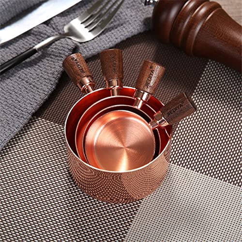 Barca per salsa di sugo facile da versare Condimento tazza maniglia in legno pepe nero pepe pomodoro salsa tazza tazza caffè mini latte tazza insalata insalata piccola tavola tavola per servire condim