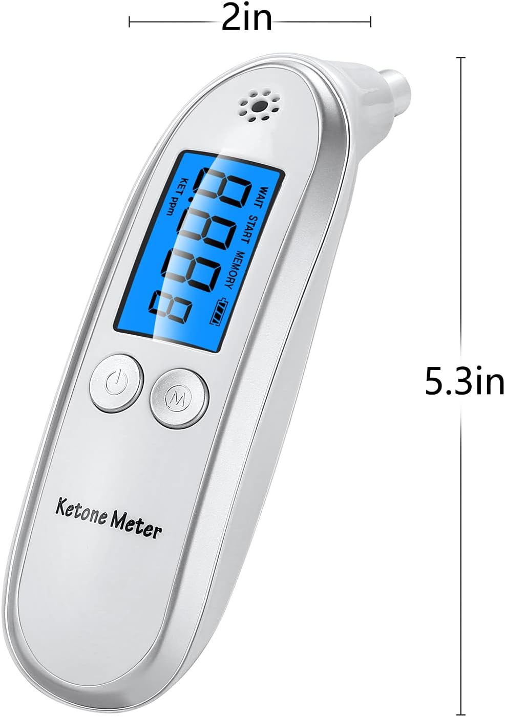 Breath Ketone Meter Acetone Analyzer with Digital Readings: Health & Personal Care