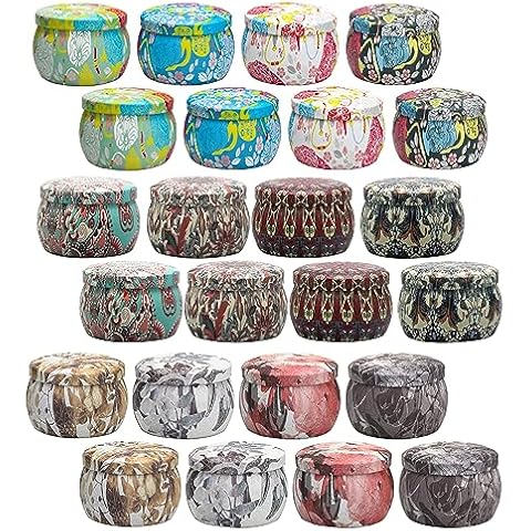 TOFU Lot de 24 boîtes à bougies Cover
