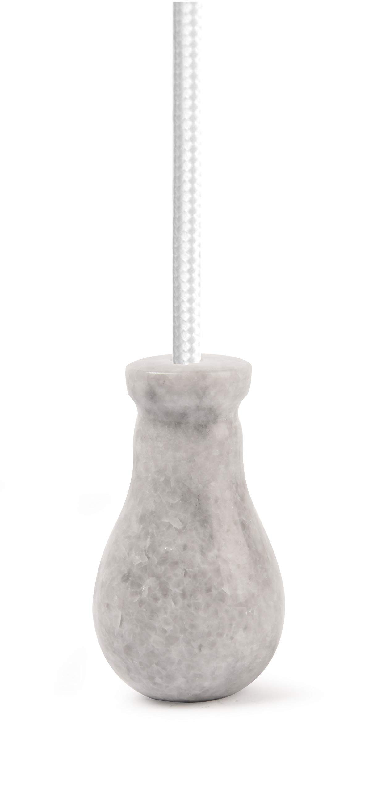 British Fossils 2" Himalayan Marble Light Pull - Grey Marble
