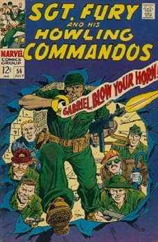 Comic Sgt. Fury and His Howling Commandos #56 "Gabriel, Blow Your Horn!" Book
