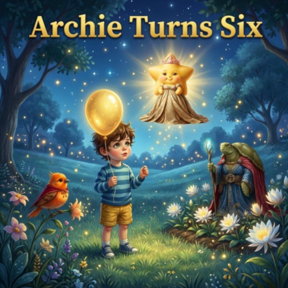Archie Turns Six: A Magical Birthday Adventure About Growing Up, Courage, and Finding Your Inner Magic