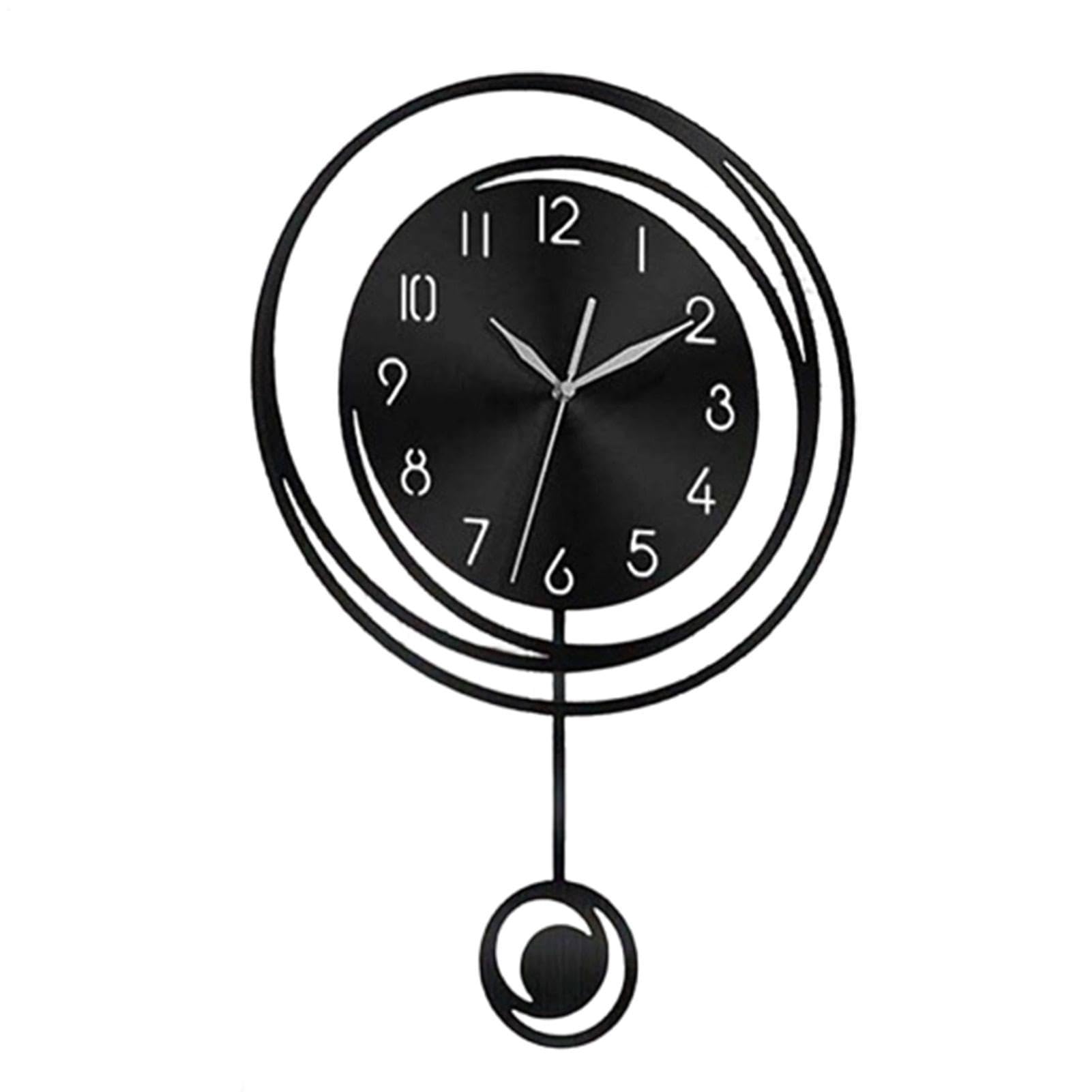 Horloge murale grande taille lisible en finir avec les chiffres flous