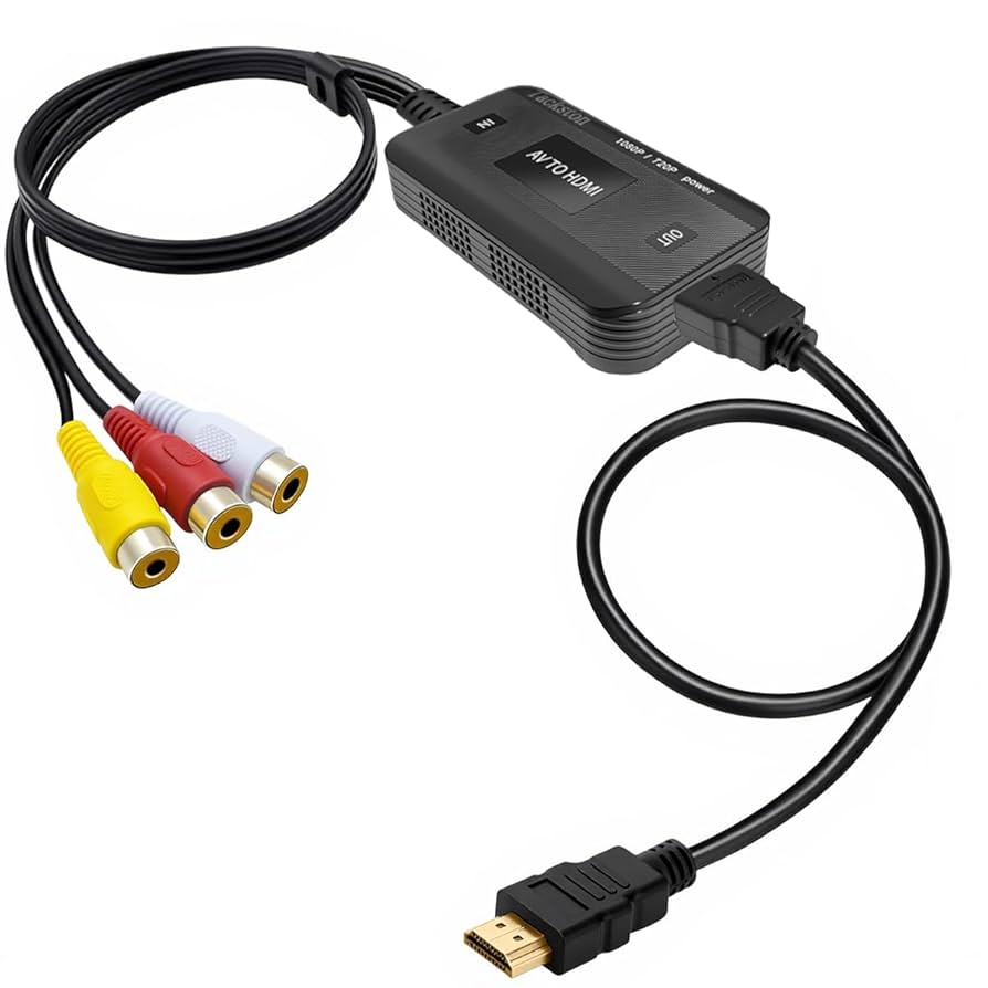 Amazon.com: Tackston RCA to HDMI Converter, 1080P RCA