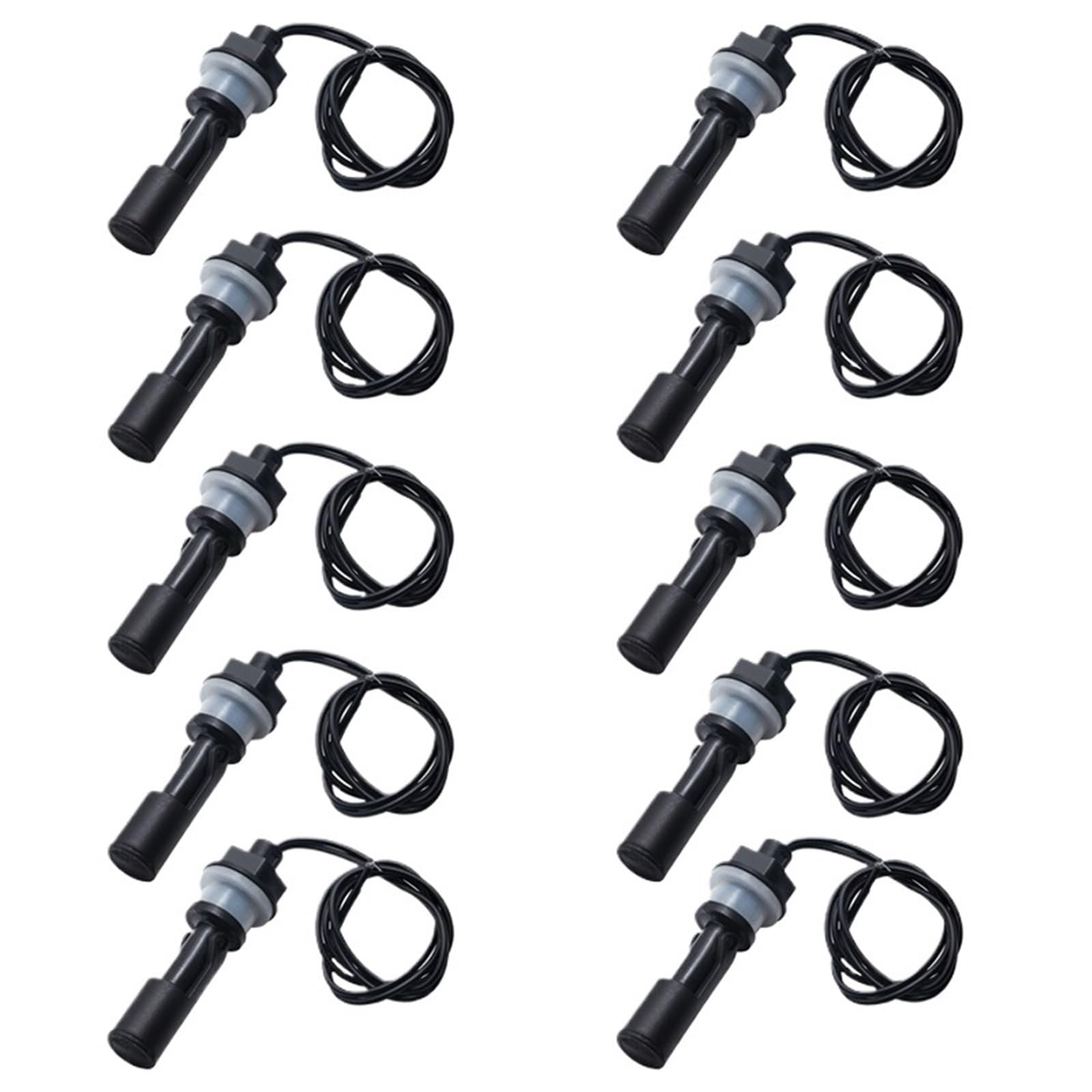 1PCS Horizontal Water Level Switch Sensor Liquid PP Plastic Ball Float