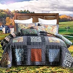 Vintage Flowery Grid