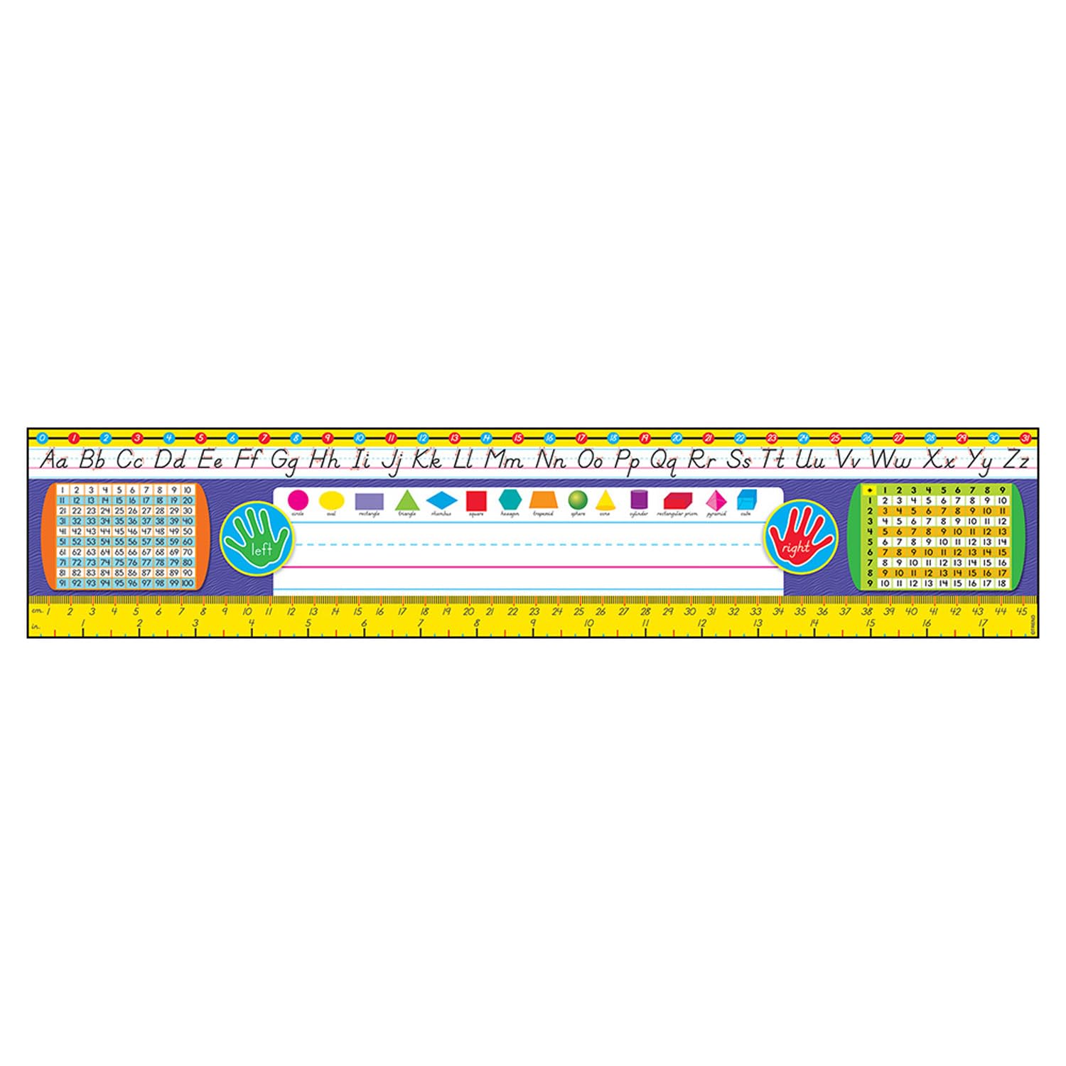 Grades 2-3 (Modern) Desk Toppers(r) Reference Name Plates