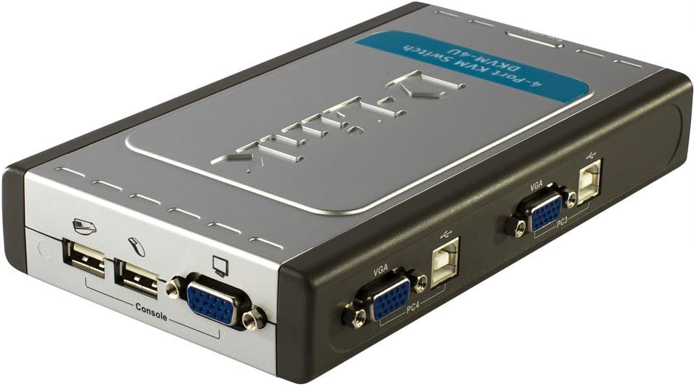 Dlink 4 Port USB KVM Switch DKVM4U Buy Online at Best Price in UAE