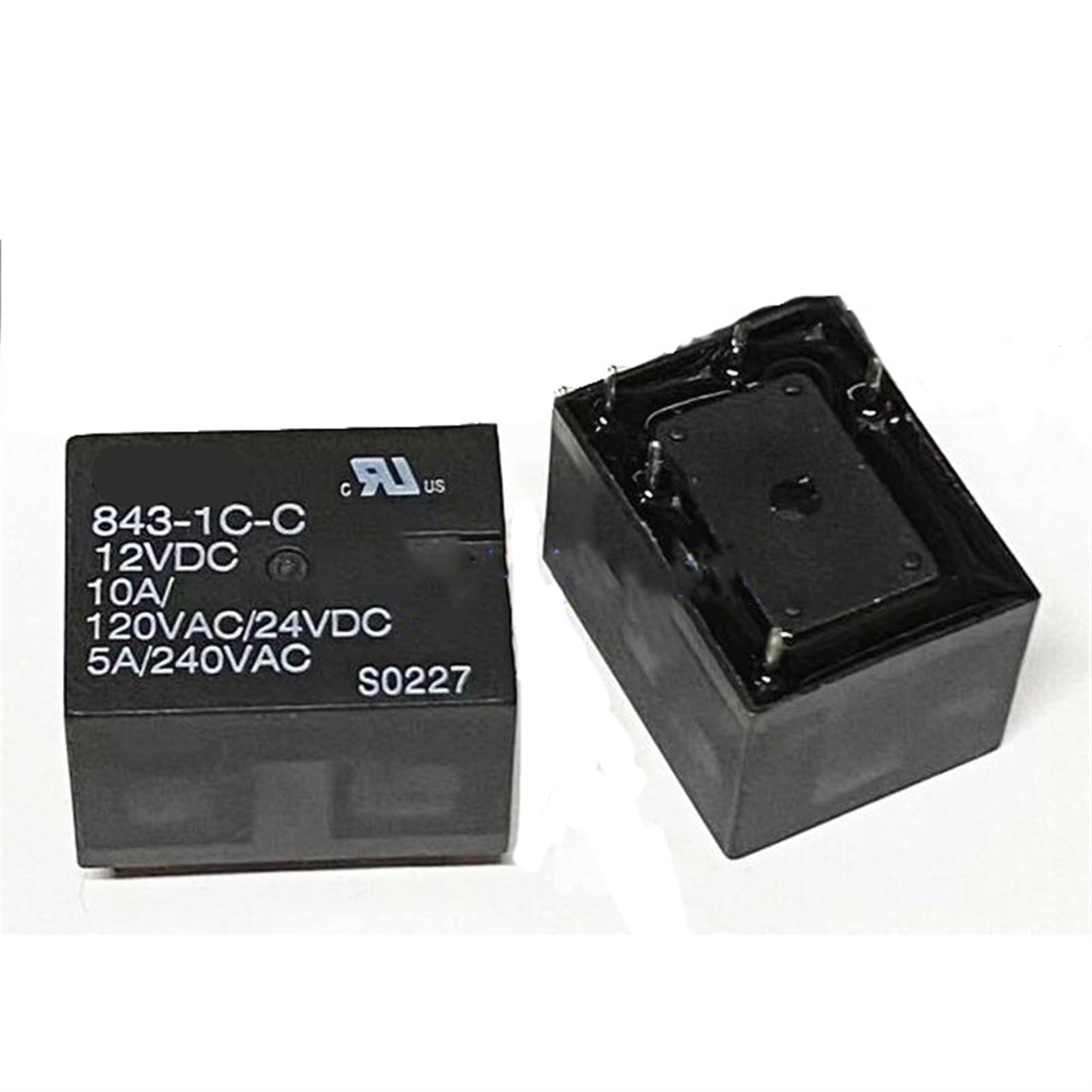 Relé 12V 843-1C-C de 5 pines para solucionar problemas de sobrecarga y fallos en PCB 2