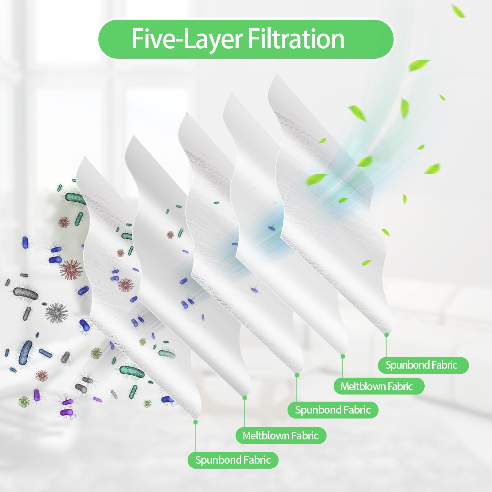 12 Sacchetti per Aspirapolvere Vorwerk Folletto vk135 vk136