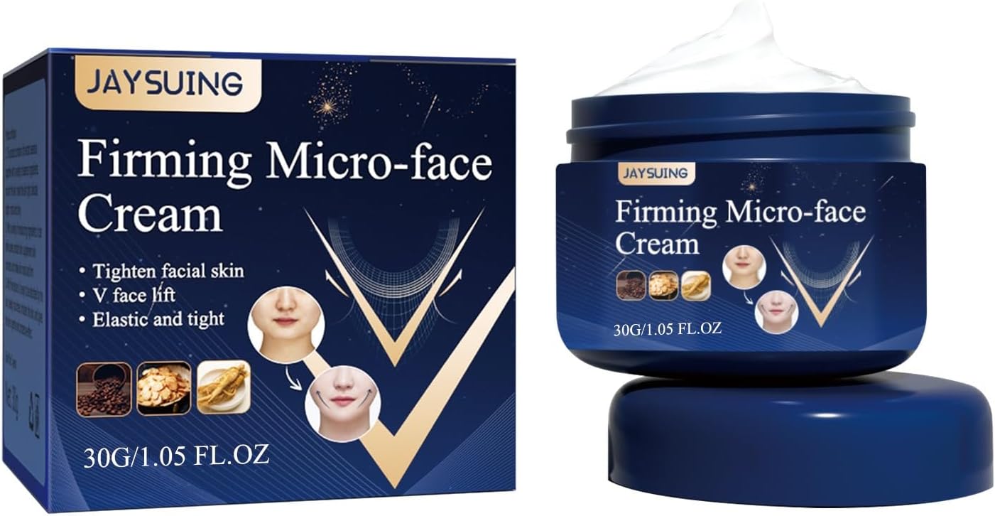 Face Lifting Cream V Shaped Slimming Face Cream Double Chin Reducer V Lifting Chin Cream Face Slimmer Cream For Firming and Tightening Skin Anti Wrinkle Moisturizing