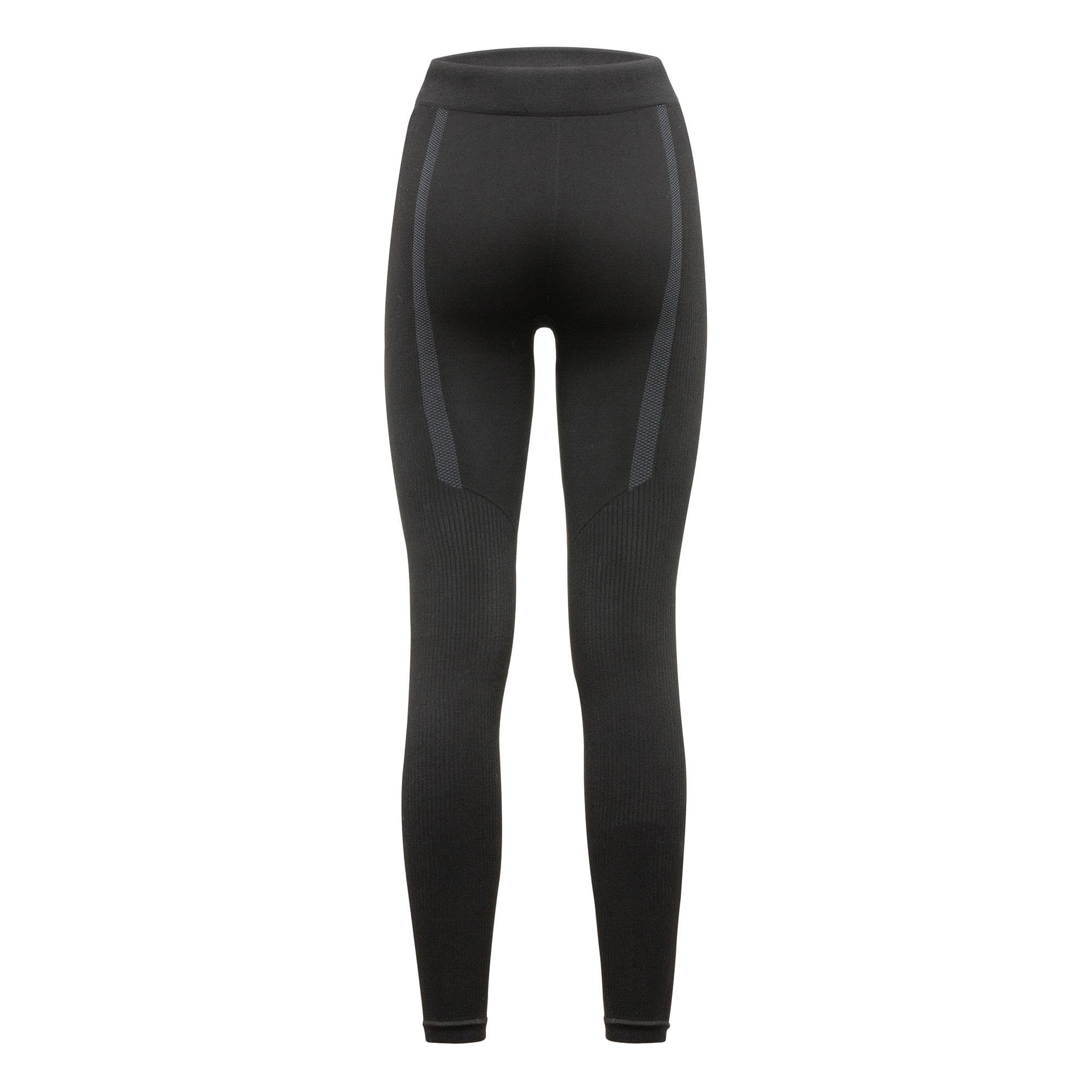 Tucano Urbano sottotuta Moto, Scooter, Ciclismo DOWNSKIN Lady. Pantalone Tecnico Seamless Lungo. Intimo Termico Senza Cuciture. Calzamaglia in Tessuto Tecnico antimicrobico.
