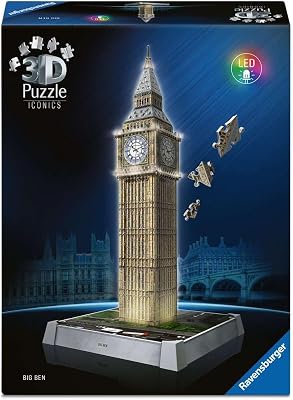 3D Puzzle Iconics: Big Ben