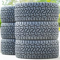 Set of 6 (SIX) Gripmax MaxGrip X/T All-Terrain Mud Off-Road Light Truck
