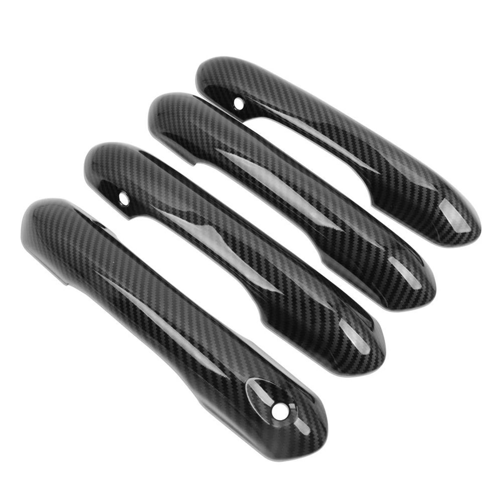 KJHOPY Car Accessories Exterior Door Side Handle Bowl Cup Cover Trim for Ford for Explorer 2020-2025(Style 3)