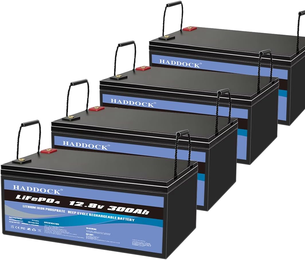 LiFePO4 Battery 48V(51.2V) 300Ah, 5000+ Deep Cycle, 15KWH LiFePO4 Rechargeable Lithium Ion Phosphate Leisure Battery with BMS,for Trolling Motor, Kids Scooters, Fish finder,Outdoor Camping.