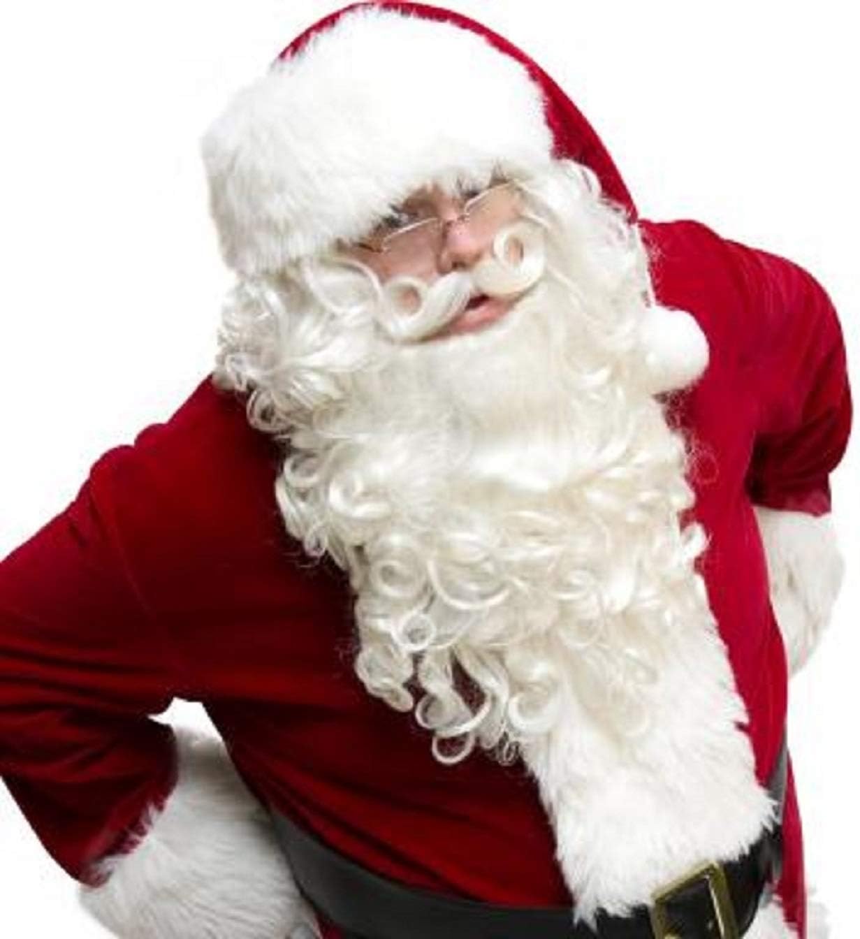 Forum Novelties HM Smallwares Ultimo Santa Wig, Beard and Mustache Set