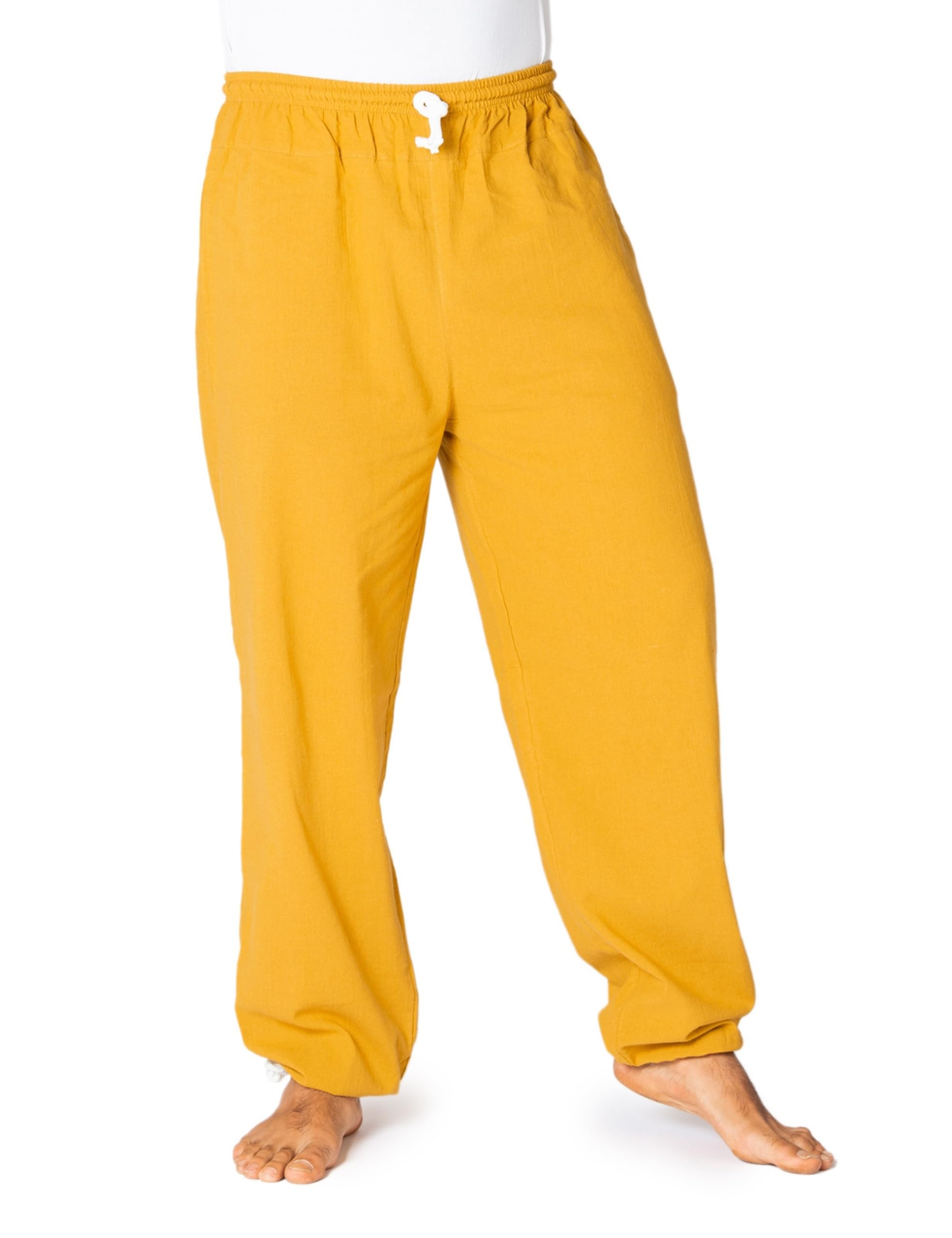 Panasiam Unisex Golden E-Pants Long, Cotton, Xxl