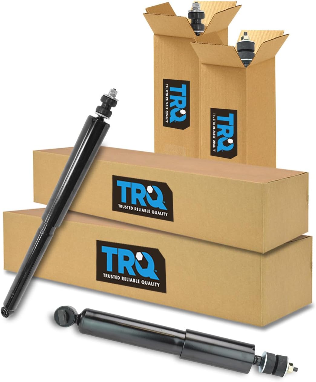TRQ Front and Rear Shock Absorber Set
