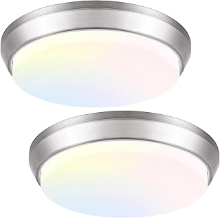 13 Inch Dimmable LED Ceiling Light Fixture, 4000 Lumens Super Bright 36W...