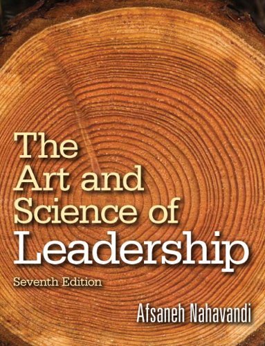 The Art and Science of Leadership (7th Edition) 7th by Nahavandi, Afsaneh (2014) Paperback