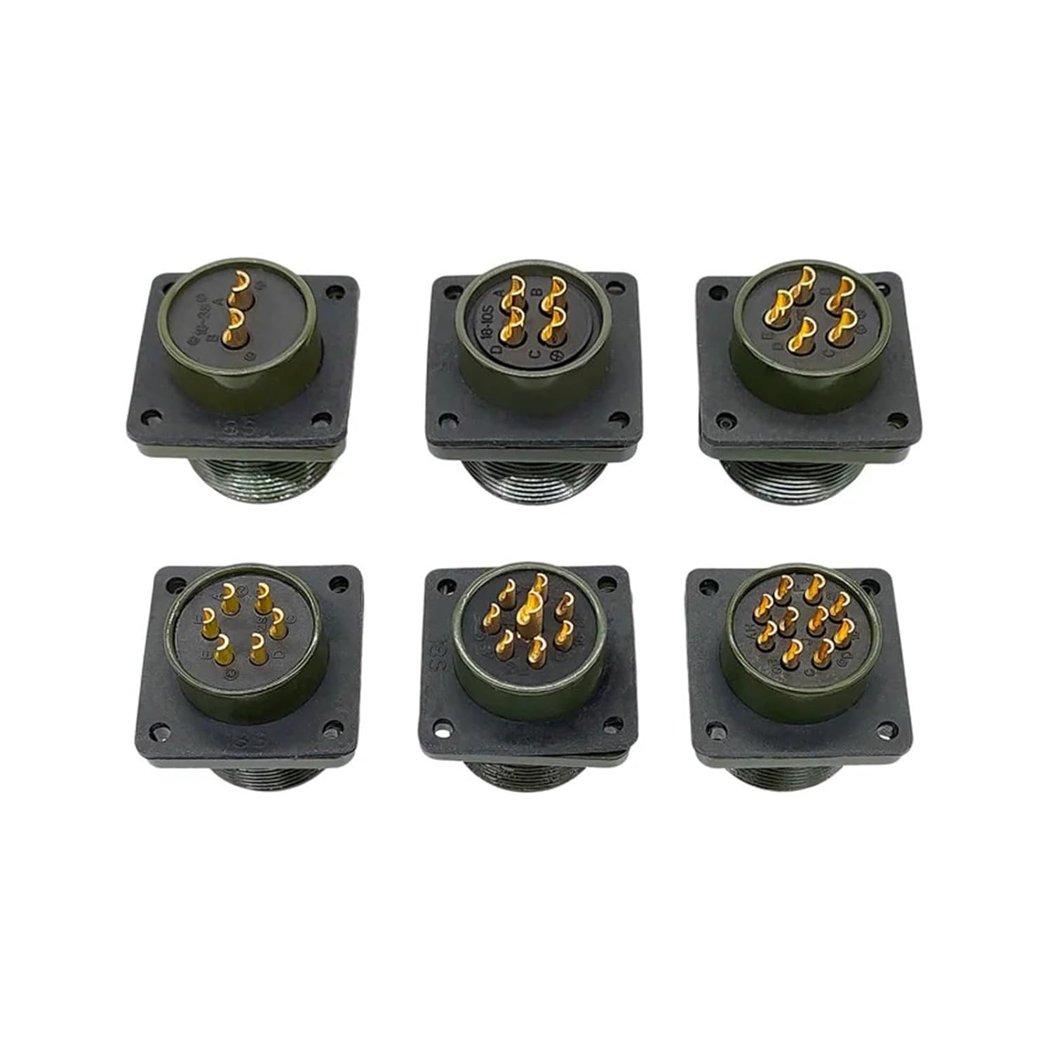 5015 Circular Connectors 18S-12 18S-8 18S-1 Connectors MS3102 MS3106 MS3108 MIL-C Plugs and Sockets(Plug 3108 18-1P)